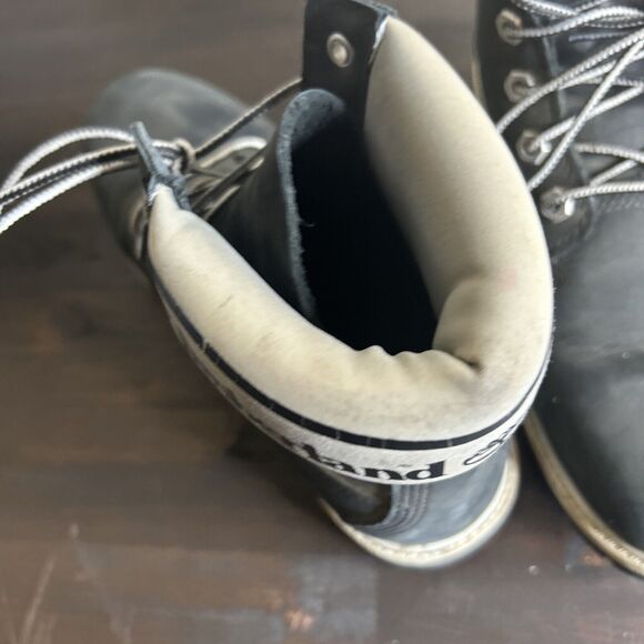 Timberland Earthkeeper Bethel Tall Black Leather and Suede Boots 20668 6.5 - Picture 10 of 16